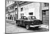 Cuba Fuerte Collection B&W - 1953 Pontiac Original Classic Car II-Philippe Hugonnard-Mounted Photographic Print