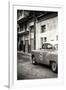 Cuba Fuerte Collection B&W - 1953 Pontiac Original Classic Car III-Philippe Hugonnard-Framed Photographic Print