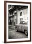 Cuba Fuerte Collection B&W - 1953 Pontiac Original Classic Car III-Philippe Hugonnard-Framed Photographic Print