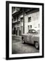 Cuba Fuerte Collection B&W - 1953 Pontiac Original Classic Car III-Philippe Hugonnard-Framed Photographic Print