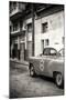 Cuba Fuerte Collection B&W - 1953 Pontiac Original Classic Car III-Philippe Hugonnard-Mounted Photographic Print