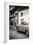 Cuba Fuerte Collection B&W - 1953 Pontiac Original Classic Car III-Philippe Hugonnard-Framed Photographic Print