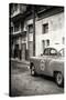 Cuba Fuerte Collection B&W - 1953 Pontiac Original Classic Car III-Philippe Hugonnard-Stretched Canvas