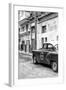 Cuba Fuerte Collection B&W - 1953 Pontiac Original Classic Car IV-Philippe Hugonnard-Framed Photographic Print