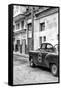 Cuba Fuerte Collection B&W - 1953 Pontiac Original Classic Car IV-Philippe Hugonnard-Framed Stretched Canvas
