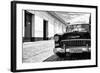 Cuba Fuerte Collection B&W - 1955 Chevy Classic Car II-Philippe Hugonnard-Framed Photographic Print