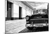 Cuba Fuerte Collection B&W - 1955 Chevy Classic Car II-Philippe Hugonnard-Mounted Photographic Print