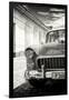 Cuba Fuerte Collection B&W - 1955 Chevy Classic Car III-Philippe Hugonnard-Framed Photographic Print