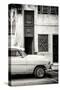 Cuba Fuerte Collection B&W - 261 Street Havana-Philippe Hugonnard-Stretched Canvas