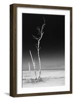 Cuba Fuerte Collection B&W - Alone in the Ocean IV-Philippe Hugonnard-Framed Photographic Print