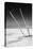 Cuba Fuerte Collection B&W - Alone in the Ocean-Philippe Hugonnard-Stretched Canvas