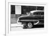 Cuba Fuerte Collection B&W - American Bel Air Chevy-Philippe Hugonnard-Framed Photographic Print