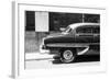 Cuba Fuerte Collection B&W - American Bel Air Chevy-Philippe Hugonnard-Framed Photographic Print