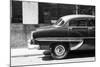 Cuba Fuerte Collection B&W - American Bel Air Chevy-Philippe Hugonnard-Mounted Photographic Print