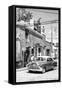 Cuba Fuerte Collection B&W - American Car in Trinidad IV-Philippe Hugonnard-Framed Stretched Canvas