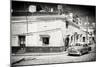 Cuba Fuerte Collection B&W - American Car in Trinidad-Philippe Hugonnard-Mounted Photographic Print