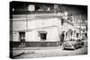 Cuba Fuerte Collection B&W - American Car in Trinidad-Philippe Hugonnard-Stretched Canvas