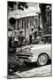 Cuba Fuerte Collection B&W - American Classic Car - Chevrolet III-Philippe Hugonnard-Mounted Photographic Print