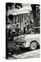 Cuba Fuerte Collection B&W - American Classic Car - Chevrolet III-Philippe Hugonnard-Stretched Canvas