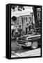 Cuba Fuerte Collection B&W - American Classic Car - Chevrolet IV-Philippe Hugonnard-Framed Stretched Canvas