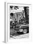 Cuba Fuerte Collection B&W - American Classic Car - Chevrolet IV-Philippe Hugonnard-Framed Photographic Print