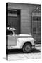 Cuba Fuerte Collection B&W - American Classic Car in Sancti Spiritus II-Philippe Hugonnard-Stretched Canvas