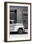 Cuba Fuerte Collection B&W - American Classic Car in Sancti Spiritus II-Philippe Hugonnard-Framed Photographic Print