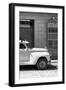 Cuba Fuerte Collection B&W - American Classic Car in Sancti Spiritus II-Philippe Hugonnard-Framed Photographic Print