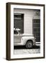 Cuba Fuerte Collection B&W - American Classic Car in Sancti Spiritus-Philippe Hugonnard-Framed Photographic Print