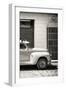 Cuba Fuerte Collection B&W - American Classic Car in Sancti Spiritus-Philippe Hugonnard-Framed Photographic Print
