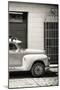 Cuba Fuerte Collection B&W - American Classic Car in Sancti Spiritus-Philippe Hugonnard-Mounted Photographic Print