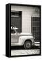 Cuba Fuerte Collection B&W - American Classic Car in Sancti Spiritus-Philippe Hugonnard-Framed Stretched Canvas