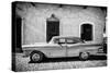 Cuba Fuerte Collection B&W - American Classic Car in Trinidad IV-Philippe Hugonnard-Stretched Canvas