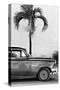 Cuba Fuerte Collection B&W - American Classic Car IV-Philippe Hugonnard-Stretched Canvas