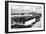 Cuba Fuerte Collection B&W - American Classic Car on the Beach IV-Philippe Hugonnard-Framed Photographic Print