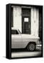 Cuba Fuerte Collection B&W - Bel Air Chevy IV-Philippe Hugonnard-Framed Stretched Canvas