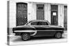 Cuba Fuerte Collection B&W - Bel Air Chevy-Philippe Hugonnard-Stretched Canvas