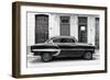 Cuba Fuerte Collection B&W - Bel Air Chevy-Philippe Hugonnard-Framed Photographic Print