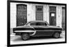 Cuba Fuerte Collection B&W - Bel Air Chevy-Philippe Hugonnard-Framed Photographic Print