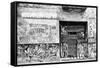 Cuba Fuerte Collection B&W - Cafe Express Havana-Philippe Hugonnard-Framed Stretched Canvas