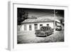 Cuba Fuerte Collection B&W - Chevrolet Cars II-Philippe Hugonnard-Framed Photographic Print