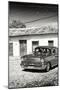 Cuba Fuerte Collection B&W - Chevrolet Cars IV-Philippe Hugonnard-Mounted Photographic Print