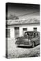 Cuba Fuerte Collection B&W - Chevrolet Cars IV-Philippe Hugonnard-Stretched Canvas