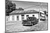 Cuba Fuerte Collection B&W - Chevrolet Cars-Philippe Hugonnard-Mounted Photographic Print