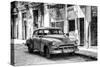 Cuba Fuerte Collection B&W - Chevrolet Classic Car II-Philippe Hugonnard-Stretched Canvas