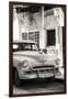 Cuba Fuerte Collection B&W - Chevrolet Classic Car III-Philippe Hugonnard-Framed Photographic Print