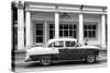 Cuba Fuerte Collection B&W - Chevrolet Sunday Walk-Philippe Hugonnard-Stretched Canvas