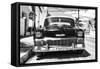 Cuba Fuerte Collection B&W - Chevy Classic Car II-Philippe Hugonnard-Framed Stretched Canvas