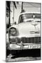 Cuba Fuerte Collection B&W - Chevy Classic Car III-Philippe Hugonnard-Mounted Photographic Print