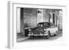 Cuba Fuerte Collection B&W - Chevy Classic Car in Trinidad II-Philippe Hugonnard-Framed Photographic Print